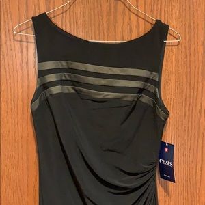 Black evening gown formal prom dress